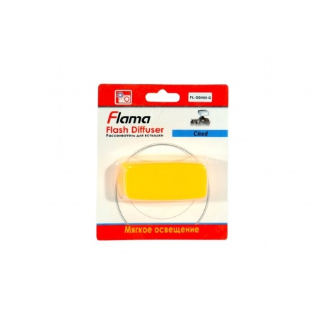 Flama FL-SB400-O оранжевый рассеиватель для вспышки Nikon SB400 - фото 2