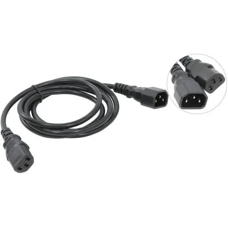 Кабель питания VCOM 1.8 м CE001-CU0.75-1.8M (монитор-компьютер)