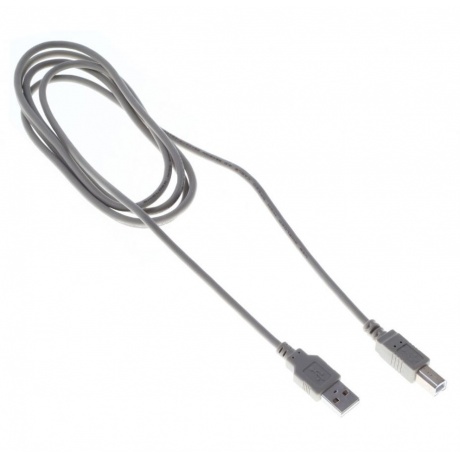 Кабель Buro BHP RET USB_BM18 USB A(m) USB B(m) 1.8м серый блистер - фото 1