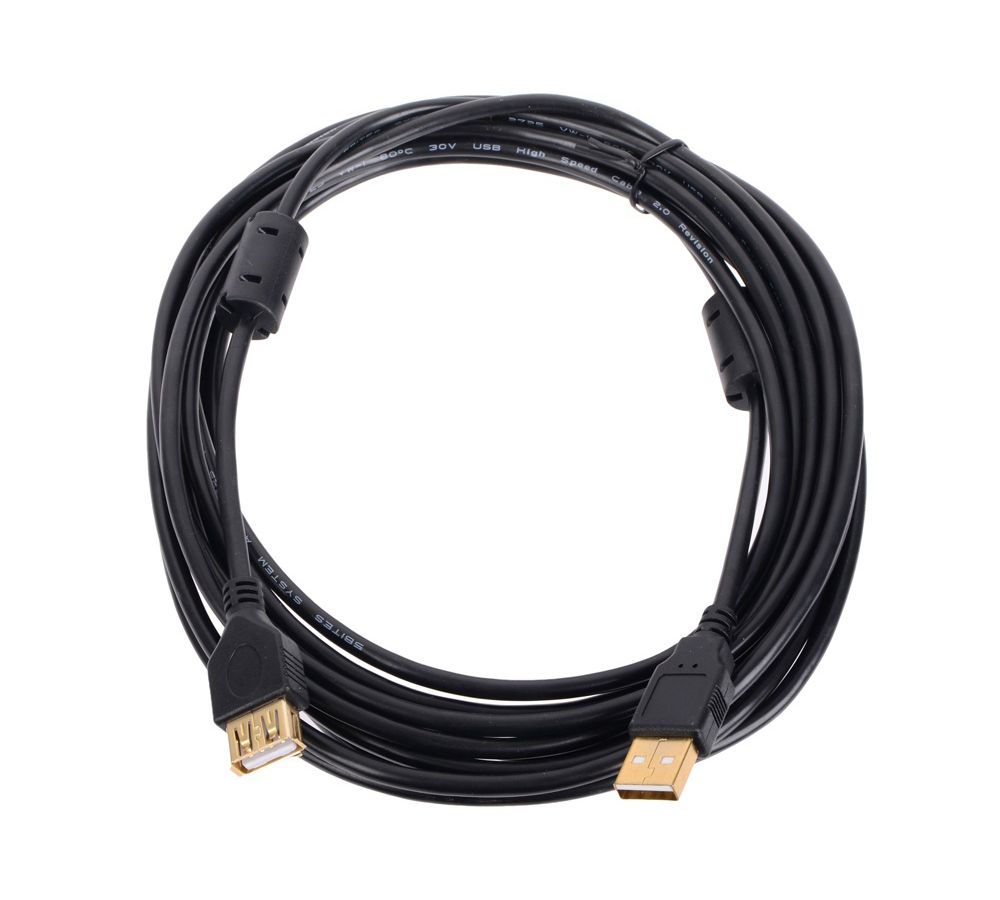 Кабель удлинитель 5bites USB AM-AF 5m (UC5011-050A) кабель 5bites usb 3 0 am cm 0 5m tc302 05