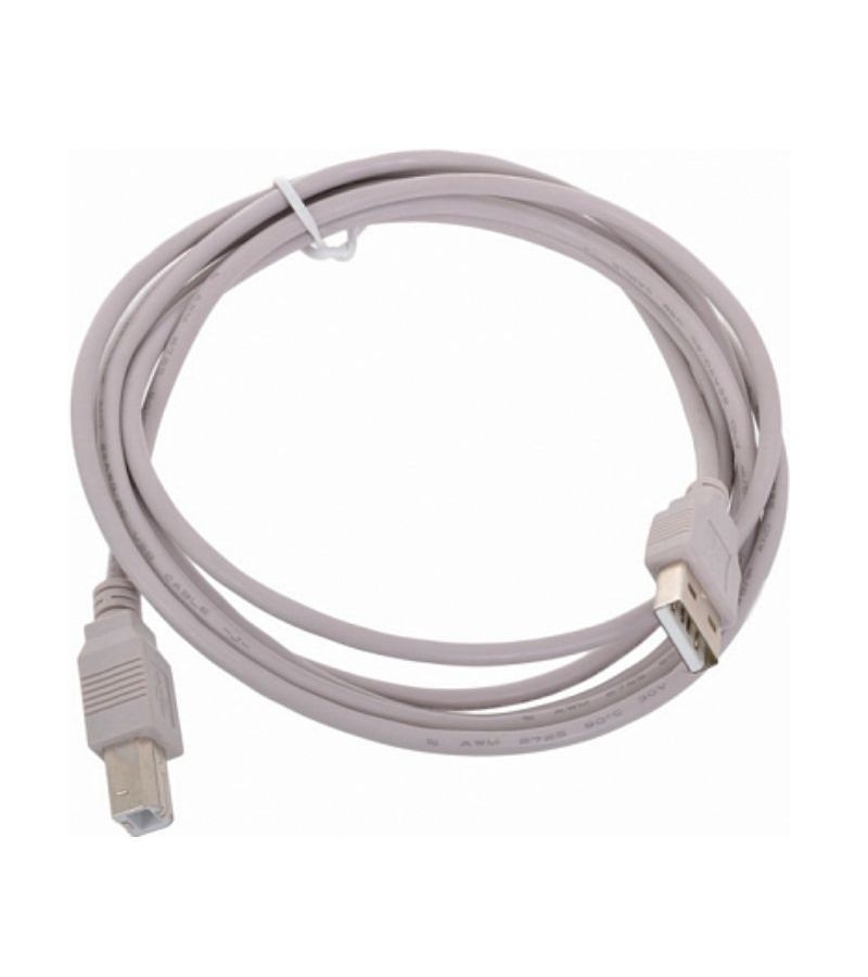 Кабель USB A(m) USB B(m) 1.8м серый цена и фото