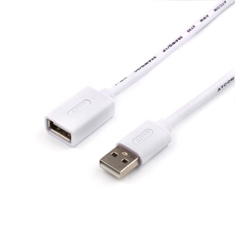Кабель Atcom USB - USB 0.8м AT3788 - фото 2