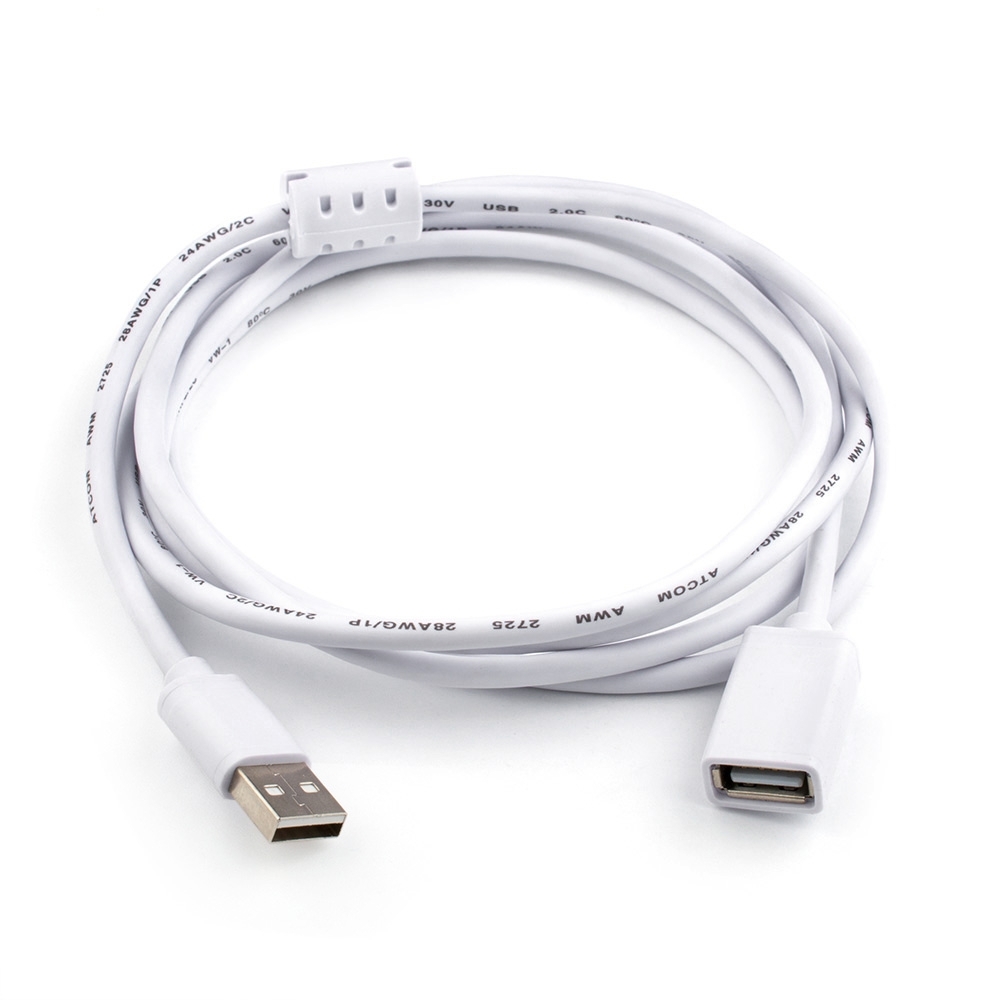 Кабель Atcom USB - USB 3м AT3790 usb удлинитель am af atcom at3790 3м белый