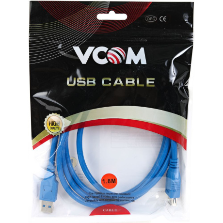 Кабель VCOM USB3 AM - AF 1.8м (VUS7065-1.8M)
