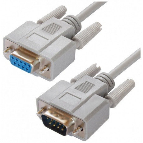 

Удлинитель GCR 1.0m RS-232/RS-232 9M/9F Premium, серый 30 AWG GCR-DB9CM2F-1.0m