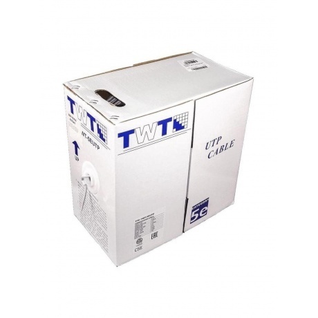 

Кабель LANMASTER TWT UTP, 4 пары, Кат.5е, LSZH, универсальный, с тросом, 305 м (TWT-5EUTP-UNV-TR)