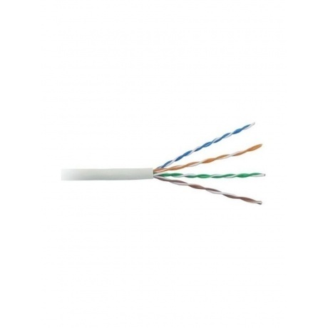 

Кабель LANMASTER UTP, 4 пары, кат. 5Е, 350Mhz, LSZH, белый, 305 м (LAN-5EUTP-LSZH-WH)