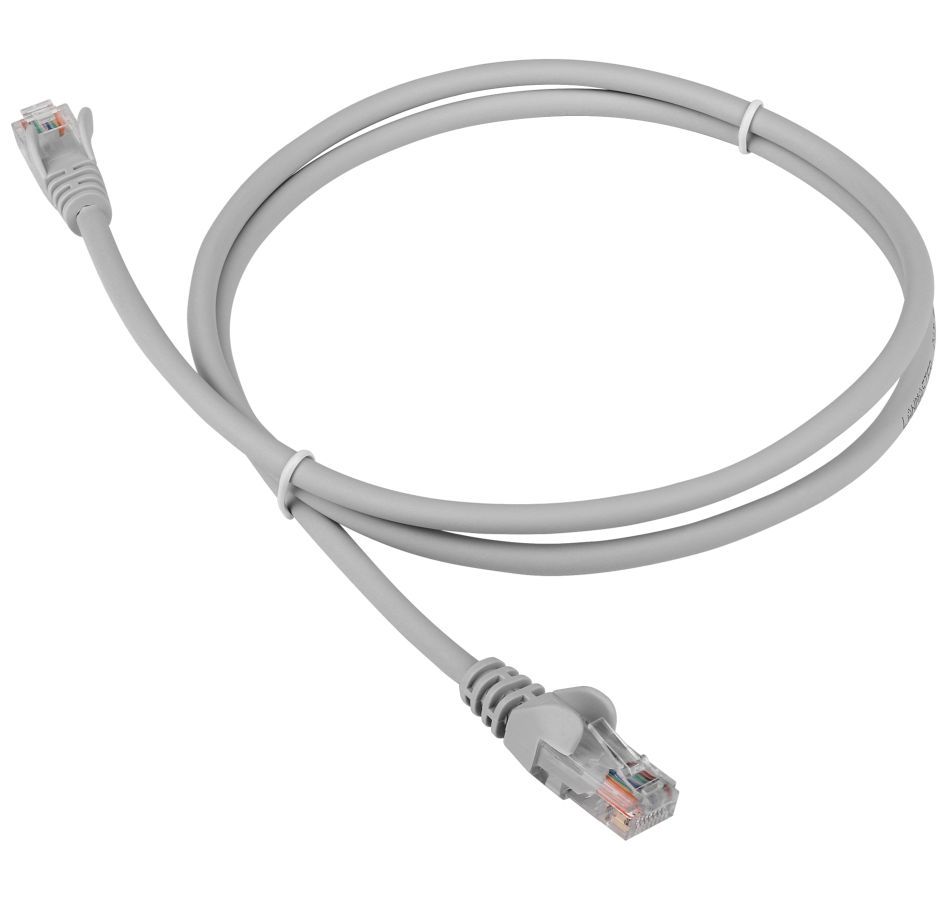 цена Патч-корд LANMASTER LSZH UTP кат.5e, 3.0 м, серый (LAN-PC45/U5E-3.0-GY)