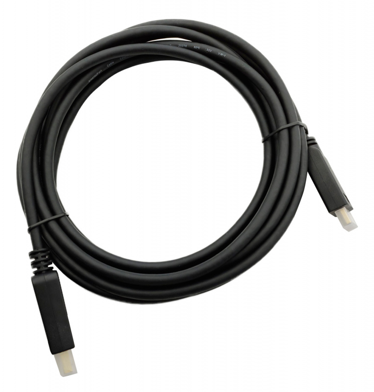 Кабель 1.12v ver2.0 DisplayPort (m) HDMI (m) 5м черный кабель hdmi 1 5м rexant 17 6203 8 круглый черный