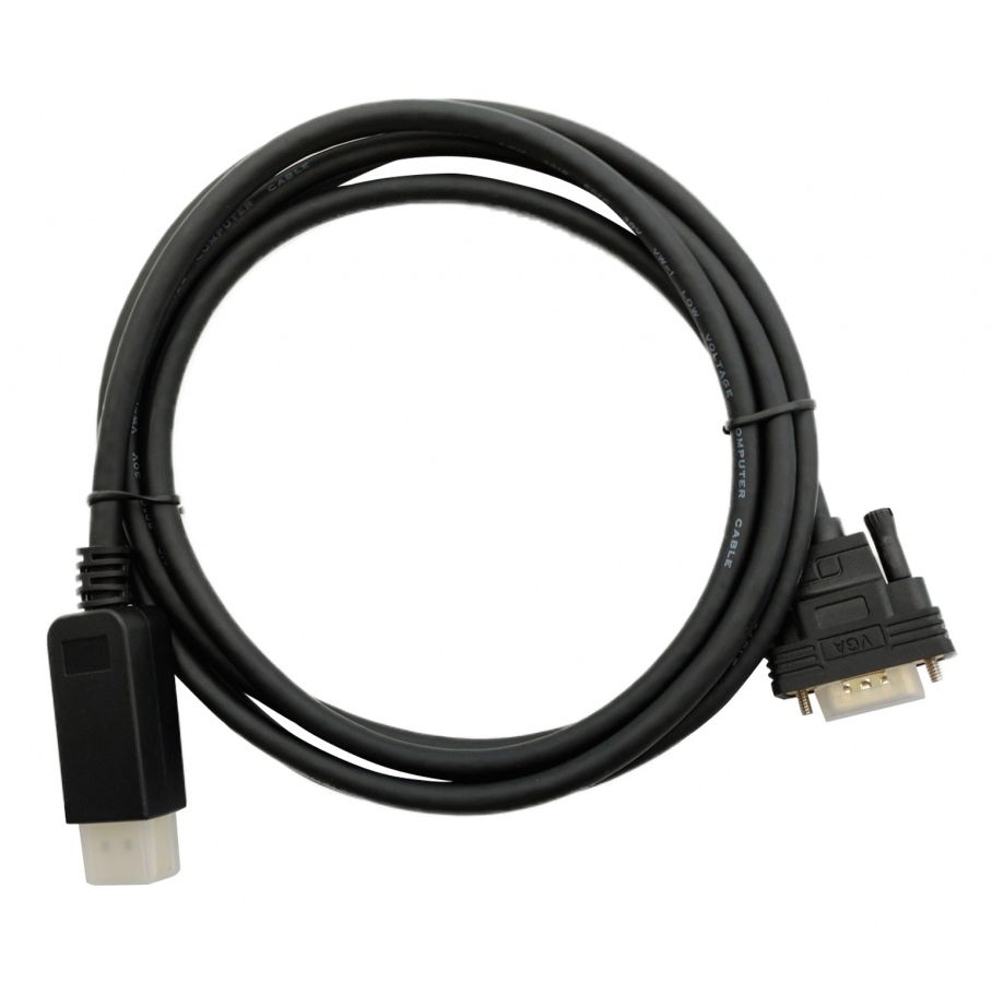 Кабель 1.1v DisplayPort (m) VGA (m) 2м черный