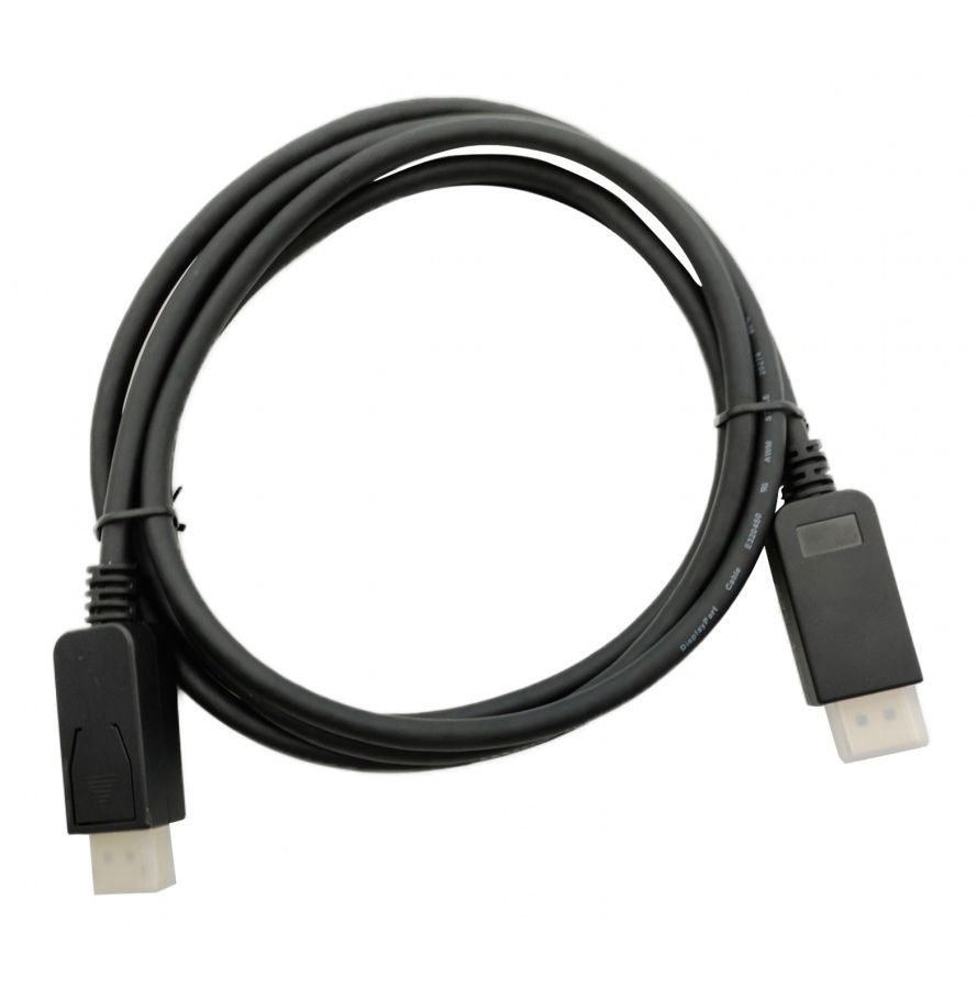 Кабель 1.2v DisplayPort (m) DisplayPort (m) 2м черный видеоадаптер кабель displayport m