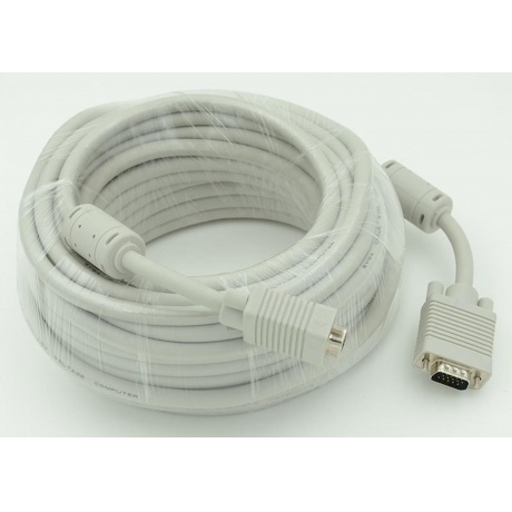 

Кабель CABLE30 DB15 (m) DB15 (m) 30м феррит.кольца белый