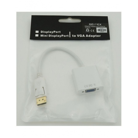 Переходник DisplayPort (m) VGA (f) - фото 2