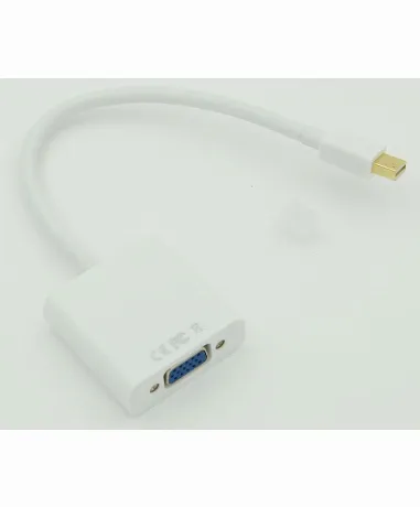 Переходник miniDisplayPort (m) VGA (f) белый