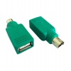 Переходник PS/2 (m) USB A(f) зеленый