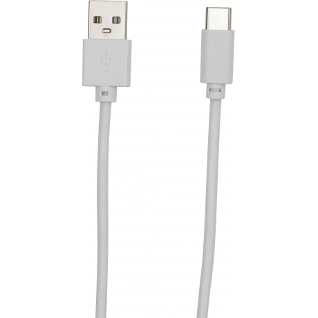 Кабель SunWind USB (m)-USB Type-C (m) 1м белый блистер - фото 1