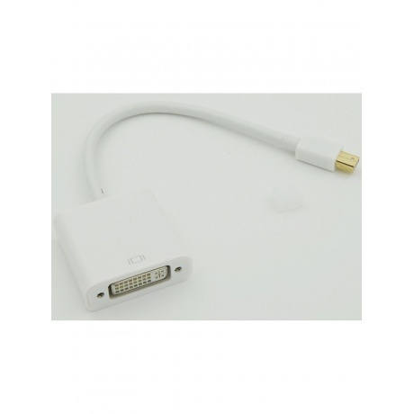 Переходник miniDisplayPort (m) DVI (f) белый - фото 1