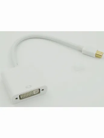 Переходник miniDisplayPort (m) DVI (f) белый