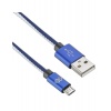 Кабель Digma MICROUSB-1.2M-BRAIDED-BL USB (m)-micro USB (m) 1.2м...