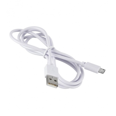 Кабель Digma MICROUSB-1.2M-WH USB (m)-micro USB (m) 1.2м белый - фото 2