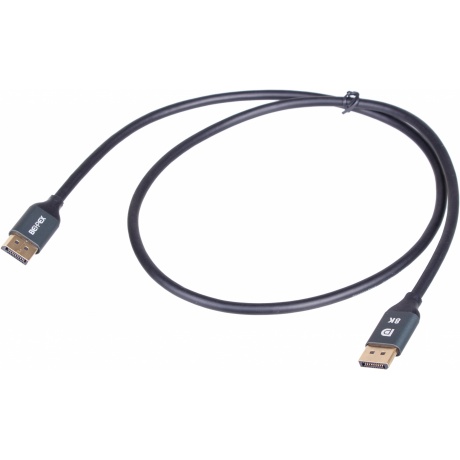 Кабель Ultra HD DisplayPort (m) DisplayPort (m) 1м черный пакет - фото 2