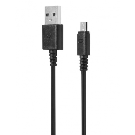 Кабель SunWind USB (m)-USB Type-C (m) 1.5м черный блистер - фото 1