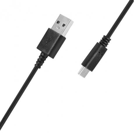Кабель SunWind USB (m)-USB Type-C (m) 1.5м черный блистер - фото 2