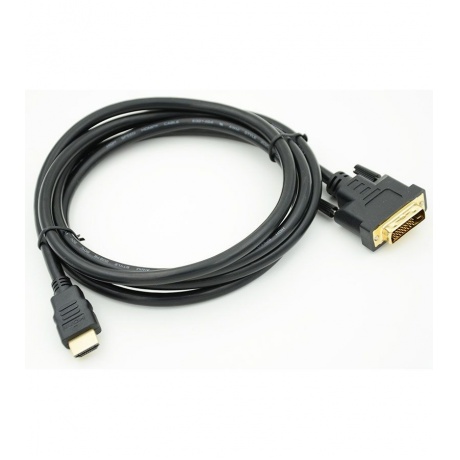 Кабель HDMI (m) DVI-D (m) 3м - фото 1