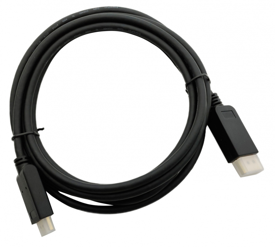 Кабель 1.2v ver2.0 DisplayPort (m) HDMI (m) 3м черный кабель соединительный displayport displayport 1 2v 4k 60hz 3м telecom