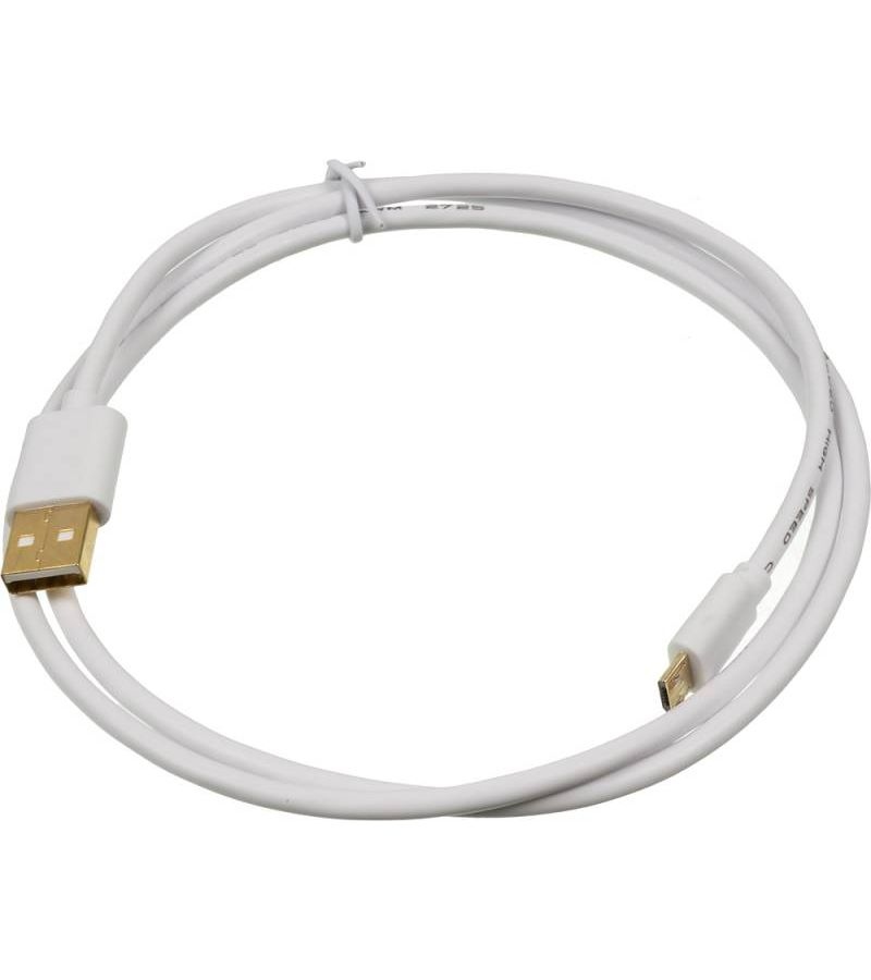 Кабель 2A Square USB (m)-micro USB (m) 1м белый