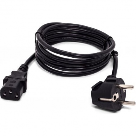 Кабель питания Filum CEE 7/7- С13, 3х0.5мм, 220В, 6A, чёрный, 3м [FL-PC6-EU-C13-3M] (873334) - фото 2