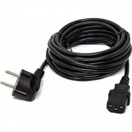 Кабель питания Filum CEE 7/7- С13, 3х0.75мм, 220В, 10A, чёрный, 3м [FL-PC10-EU-C13-3M] (873343) - фото 2