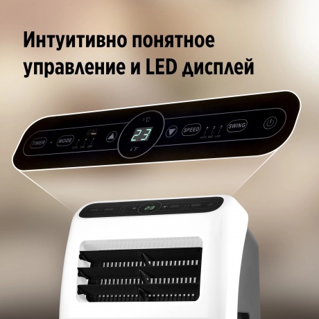 Кондиционер мобильный Ballu Aura BPAC-12 CP/N1_24Y - фото 10