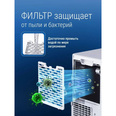 Мобильный кондиционер EcoStar DESIRE KV-DS05CH-E - фото 16