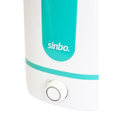 Увлажнитель воздуха Sinbo SAH 6111 25Вт (ультразвуковой) белый/бирюзовый - фото 7