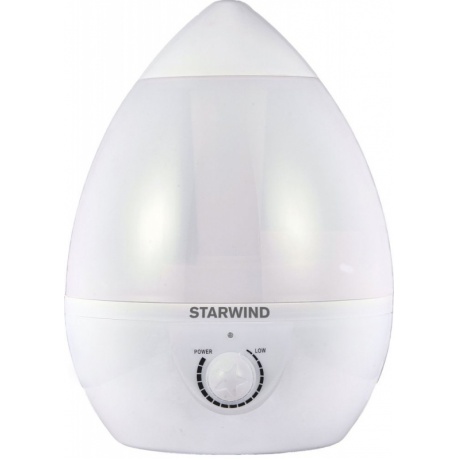 Увлажнитель воздуха Starwind SHC1231 25Вт (ультразвуковой) белый - фото 1