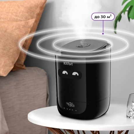 Увлажнитель воздуха Kitfort КТ-2877-1 черный - фото 2