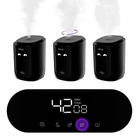 Увлажнитель воздуха Kitfort КТ-2877-1 черный - фото 3