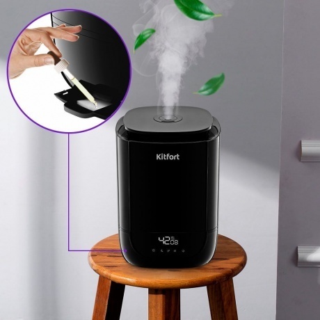 Увлажнитель воздуха Kitfort КТ-2877-1 черный - фото 6