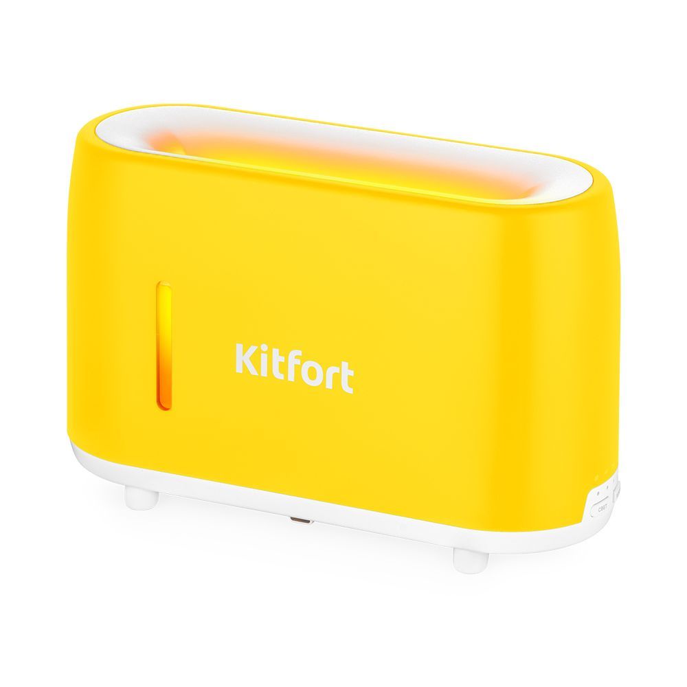 цена Увлажнитель-ароматизатор воздуха Kitfort КТ-2887-1 бело-желтый