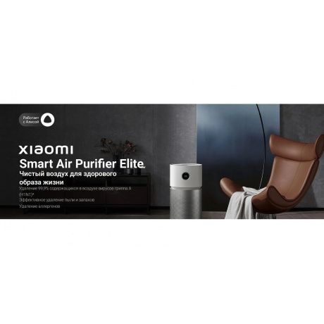 Очиститель воздуха Xiaomi Smart Air Purifier Elite EU - фото 17