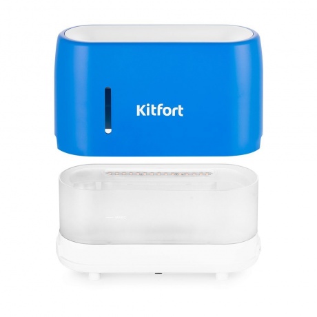 Увлажнитель-ароматизатор воздуха Kitfort КТ-2887-3 бело-синий - фото 4