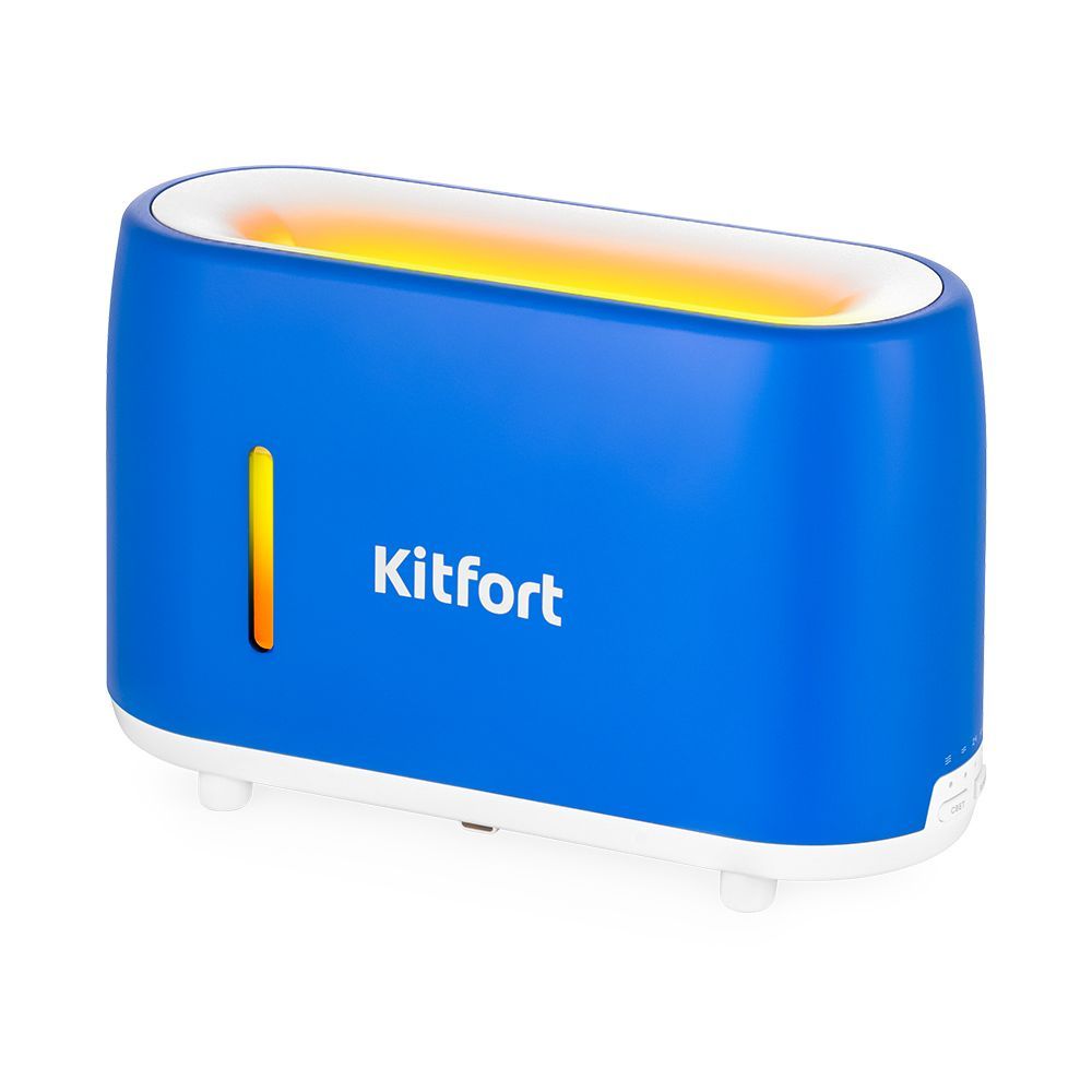 Увлажнитель-ароматизатор воздуха Kitfort КТ-2887-3 бело-синий увлажнитель ароматизатор воздуха kitfort кт 2887 1 бело желтый