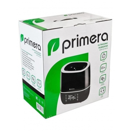 Увлажнитель воздуха Primera HUP-G3150-A 25Вт (ультразвуковой) черный - фото 16