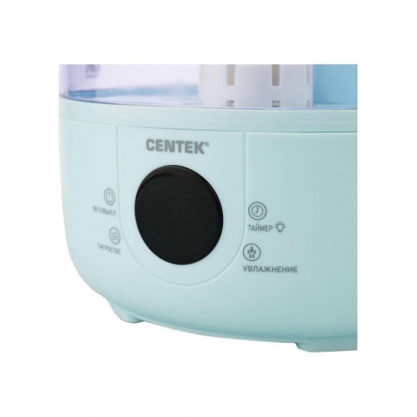 Увлажнитель воздуха Centek CT-5110 30Вт (ультразвуковой) зеленый - фото 4
