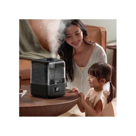 Увлажнитель воздуха Deerma DEM-F15W 24Вт (ультразвуковой) черный/черный - фото 19