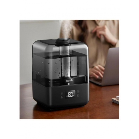 Увлажнитель воздуха Deerma DEM-F15W 24Вт (ультразвуковой) черный/черный - фото 20