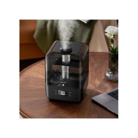 Увлажнитель воздуха Deerma DEM-F15W 24Вт (ультразвуковой) черный/черный - фото 21