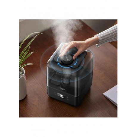 Увлажнитель воздуха Deerma DEM-F15W 24Вт (ультразвуковой) черный/черный - фото 23