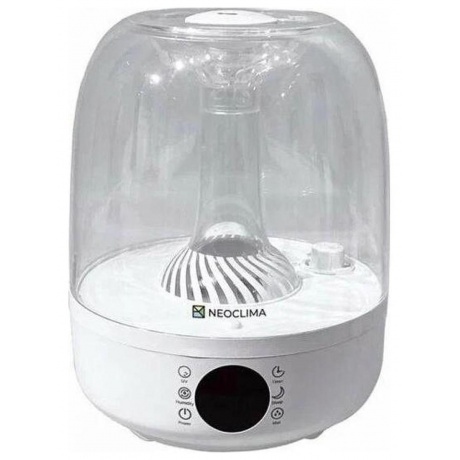 Увлажнитель воздуха Neoclima NHL-4W 26Вт (ультразвуковой) белый - фото 1